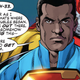 Superman addressing the situation at hand.